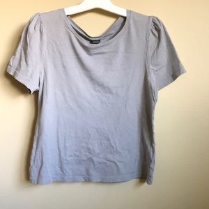 NWT Wild Fable Grey Crop Top TShirt S
